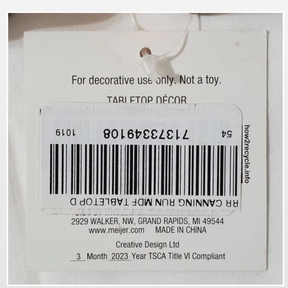 New Gold Hello Decorative Home Sign - Picture 10 of 11